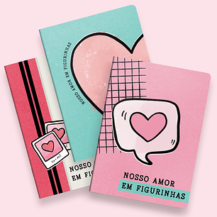 Arquivo Álbum de Figurinhas Namorados Coleção Amores - Nilmara