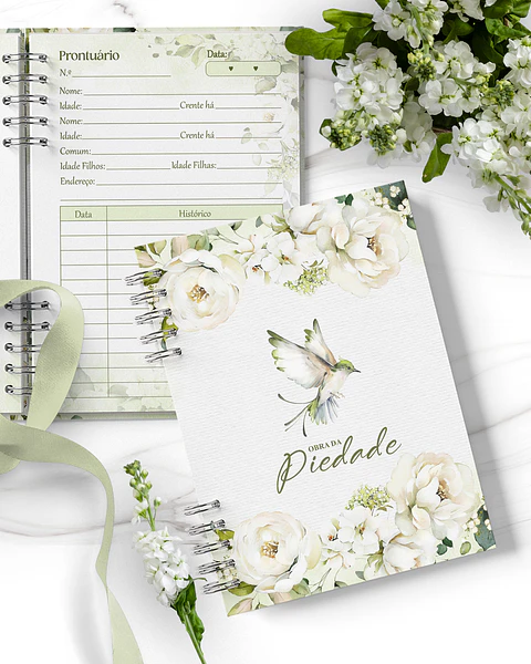 Arquivo Digital Caderno Prontuário Obra da Piedade CCB - BICHO PAPEL