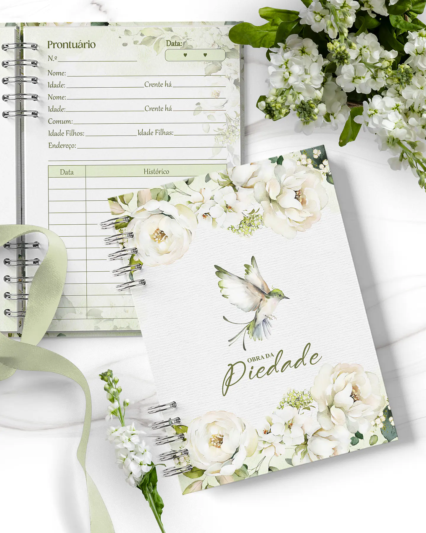 Arquivo Digital Caderno Prontuário Obra da Piedade CCB - BICHO PAPEL 1