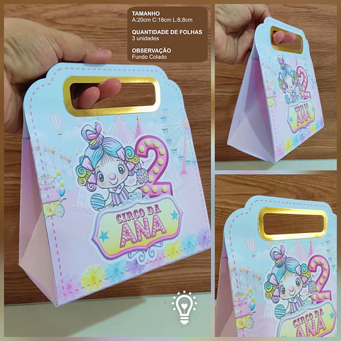 Arquivo Malinha Circo Sacolinha - CRIAR BV