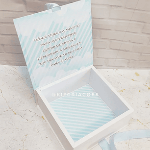 Arquivo de Corte Caixa Convite Padrinhos molde