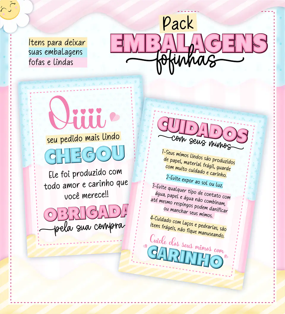 Arquivo Embalagens Fofinhas - LINA 4