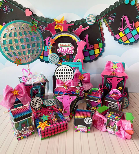 Arquivo de Corte Balada Neon - LINA