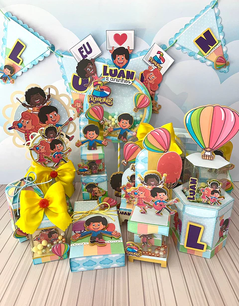 Arquivo de Corte 3 Palavrinhas - LINA