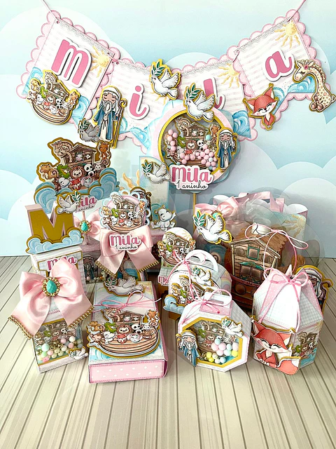 Arquivo de Corte Arca de Noé Menina - LINA