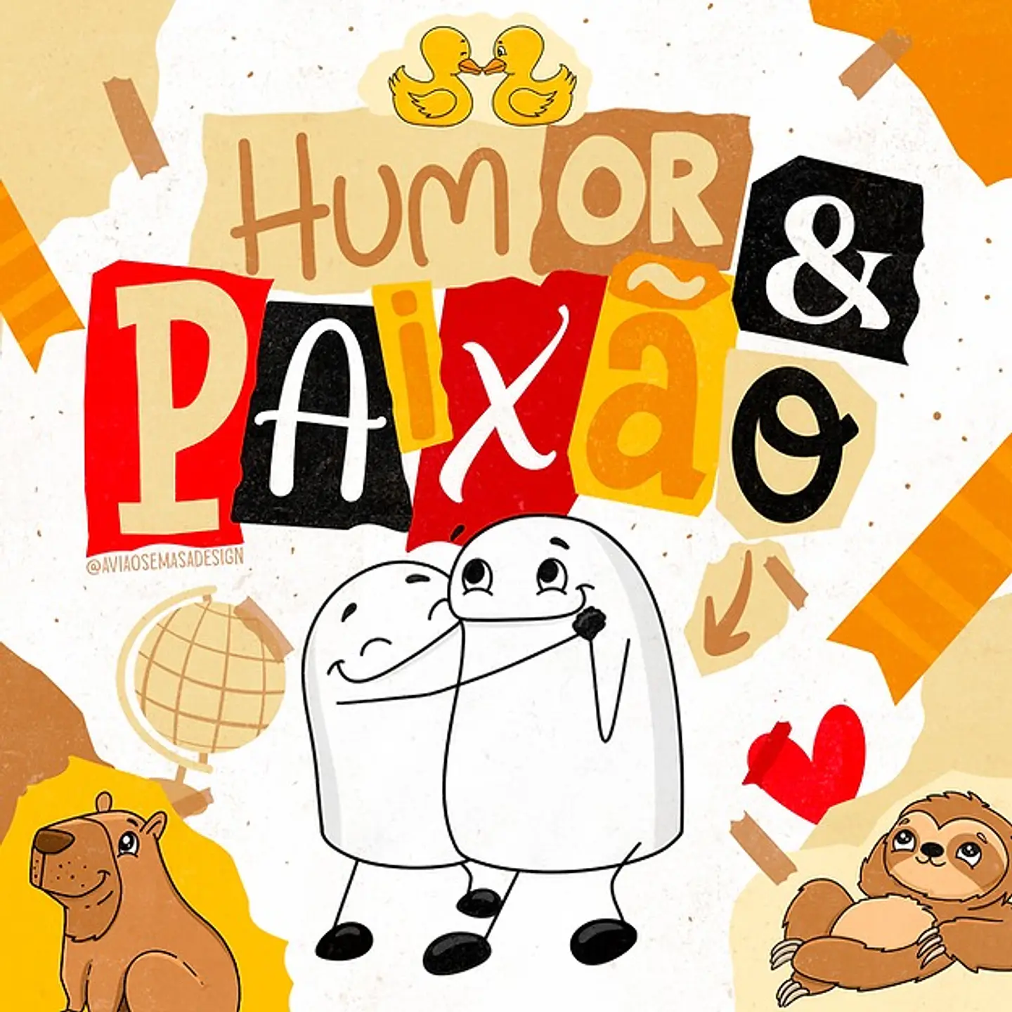 Arquivo Canecas + Kit Digital Dia dos Namorados Flork Humor e Paixão - AVIÃO SEM ASAS 3