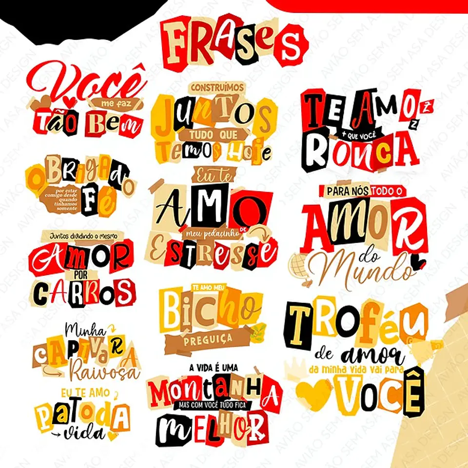 Arquivo Canecas + Kit Digital Dia dos Namorados Flork Humor e Paixão - AVIÃO SEM ASAS 5