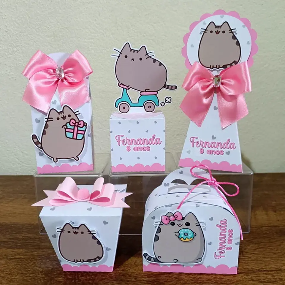 Arquivo de Corte Cat Pusheen 1