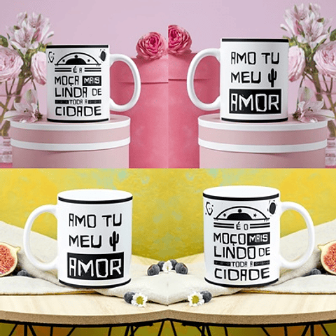 Arquivo Caneca Namorados Cordel