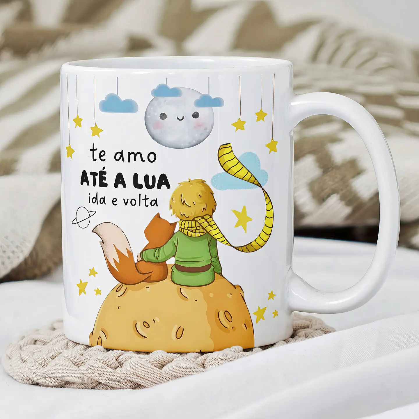 Arquivo Caneca Namorados Eu te amo ate a lua ida e volta Pequeno Príncipe 1