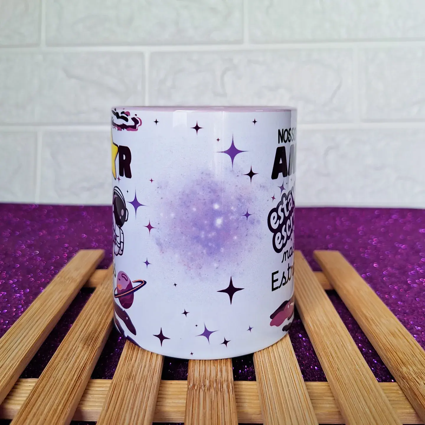  Arquivo Caneca Namorados Nosso amor estava escrito nas estrelas 2