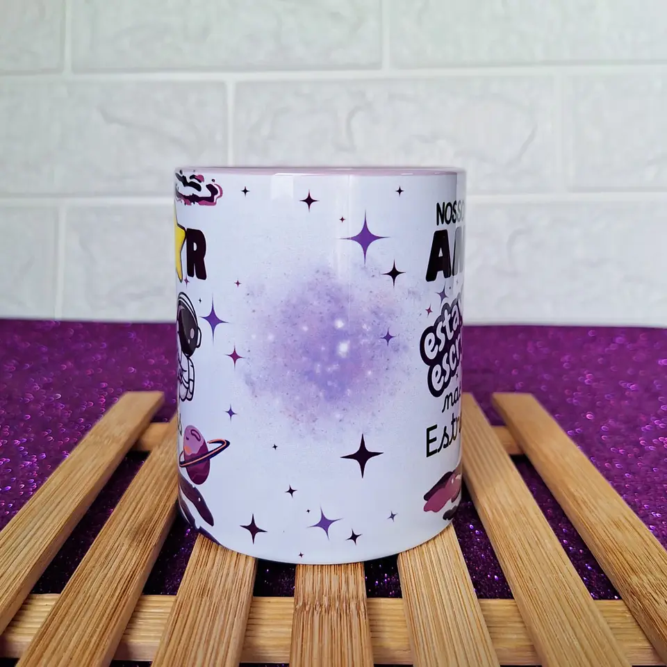  Arquivo Caneca Namorados Nosso amor estava escrito nas estrelas 2