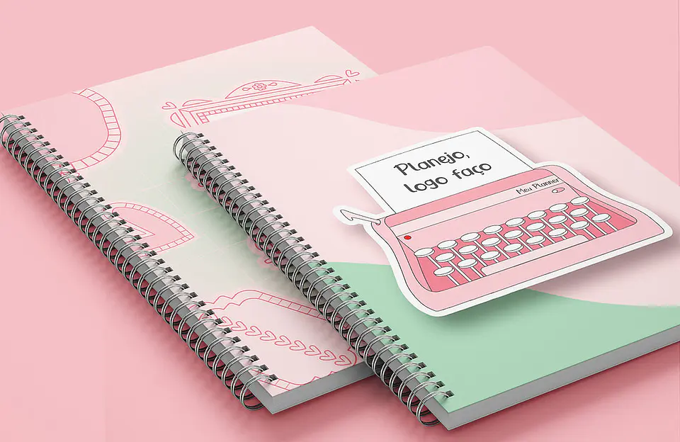 Arquivo Encadernação  Planner Permanete - THA MONI 1