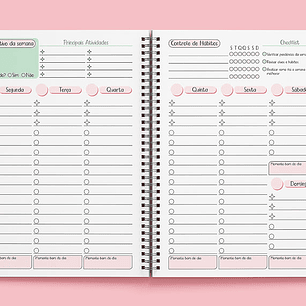 Arquivo Encadernação  Planner Permanete - THA MONI