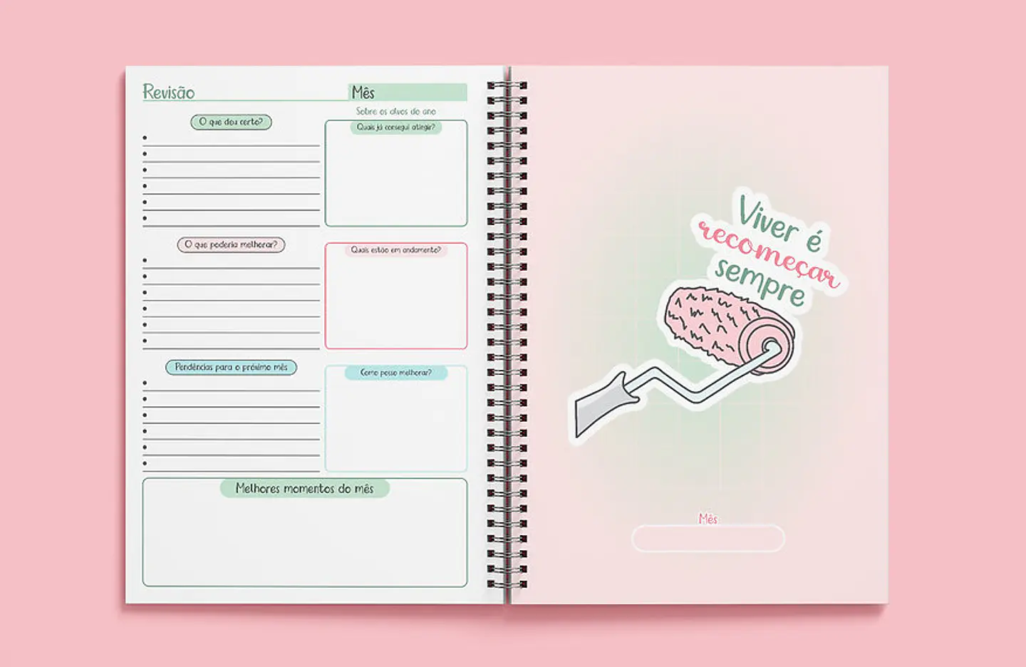 Arquivo Encadernação  Planner Permanete - THA MONI 4