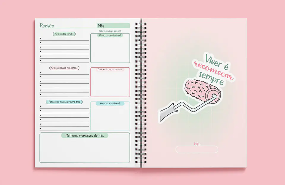 Arquivo Encadernação  Planner Permanete - THA MONI 4