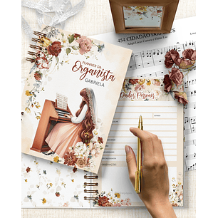 Arquivo Encadernação Planner da Organista Oficializada CCB - BICHO PAPEL