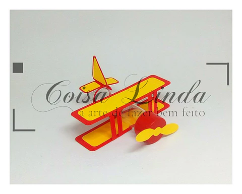 Arquivo de Corte Avião Tubete