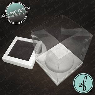 Arquivo de Corte Caixa Acetato 15x15x20