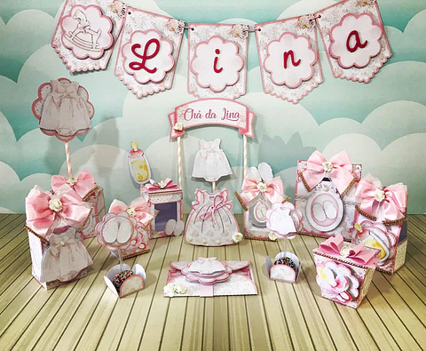 Arquivo de Corte Chá de Bebe