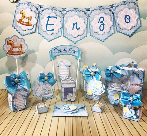 Arquivo de Corte Chá de Bebe