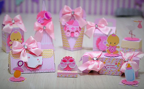 Arquivo de Corte Chá de Bebe Menina