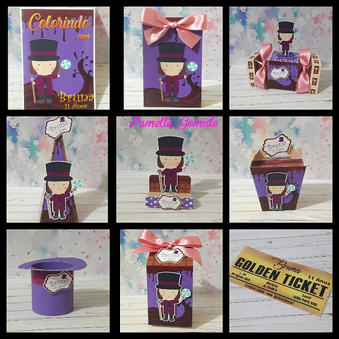 Arquivo de Corte A Fantastica Fabrica de Chocolates