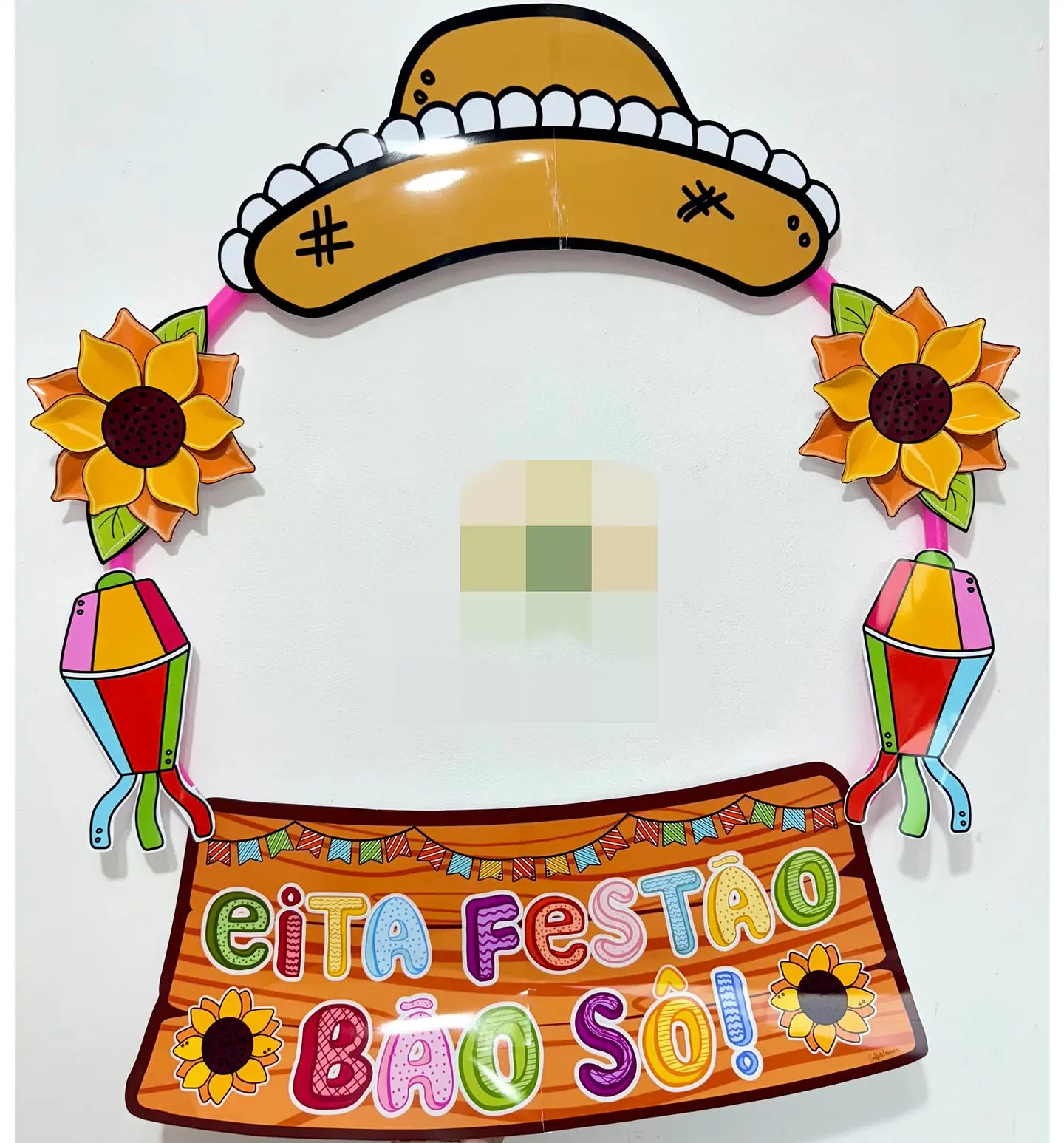 Arquivo Moldura Bambolê Festa Junina - EM PDF 1