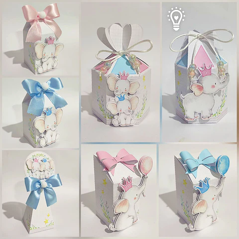 Arquivo de Corte Chá Revelação Elefantinho - CRIAR BV