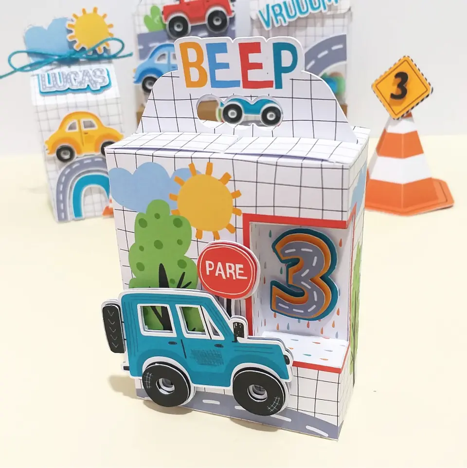 Arquivo de Corte Carrinhos Transporte  5