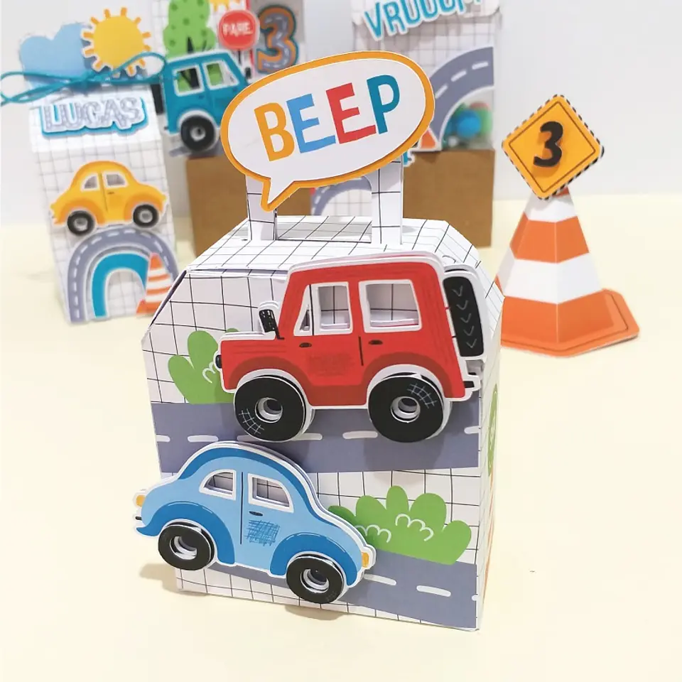 Arquivo de Corte Carrinhos Transporte  6