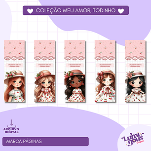 Arquivo Encadernação Menininhas Coleçao My Sweet Cherry - LUMINOUS