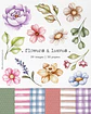 Kit Digital Flores e Folhas - NI ESTUDIO - Thumbnail 1