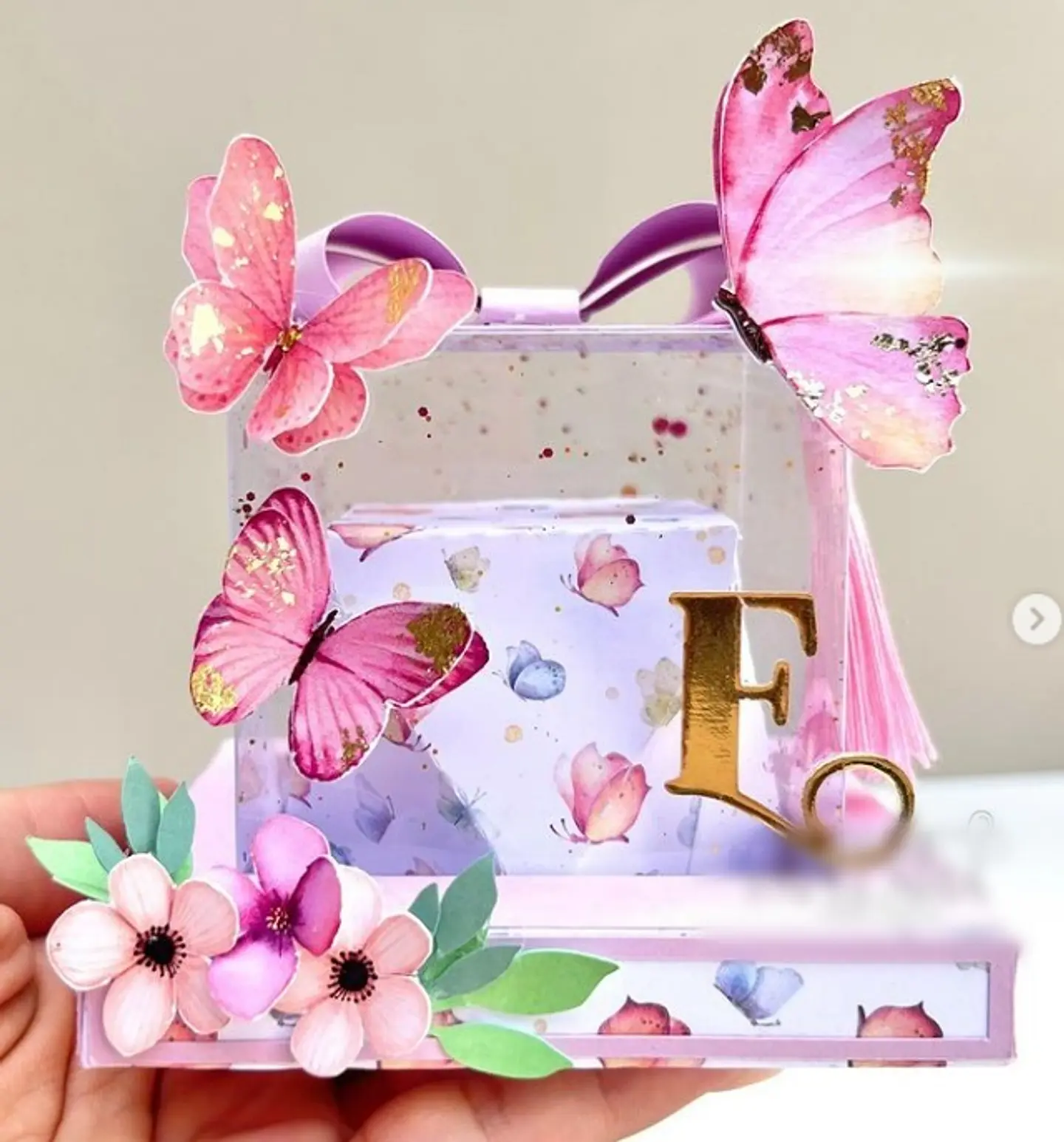 Arquivo de Corte Cubo Duplo Acetato - Somente Molde - SUBLIME PAPELARIA 2
