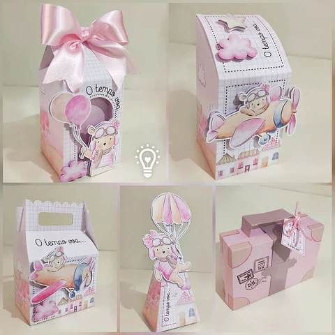 Arquivo de Corte O Tempo Voa Ursinha Menina - CRIAR BV