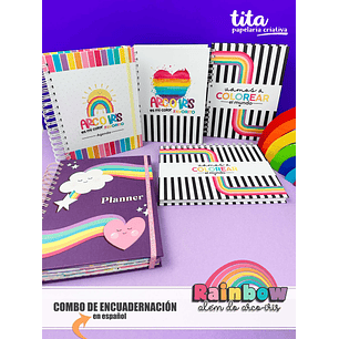 Arquivo Combo Rainbow - Combo de Encuadernación - En Español