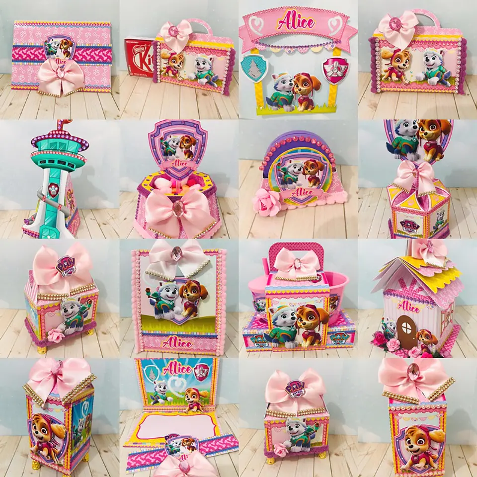 Arquivo de Corte Patrulha Canina Rosa 1