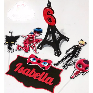 Arquivo de Corte Topo Miraculous Ladybug