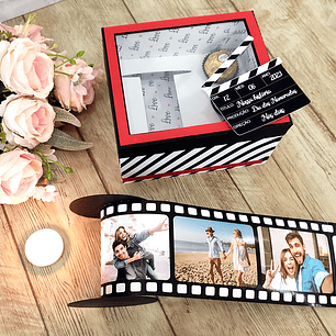 Arquivo de Corte Filme de Fotos com Caixa Dia dos Namorados