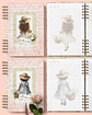 Arquivo Kit 6 Capas e 6 Miolos Decorados Coleção Doce Menina - BICHO PAPEL - Thumbnail 2