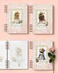 Arquivo Kit 6 Capas e 6 Miolos Decorados Coleção Doce Menina - BICHO PAPEL - Thumbnail 5