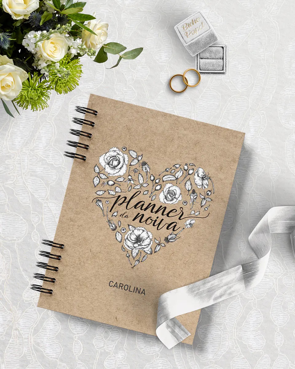 Arquivo Planner da Noiva A5 - BICHO PAPEL 2