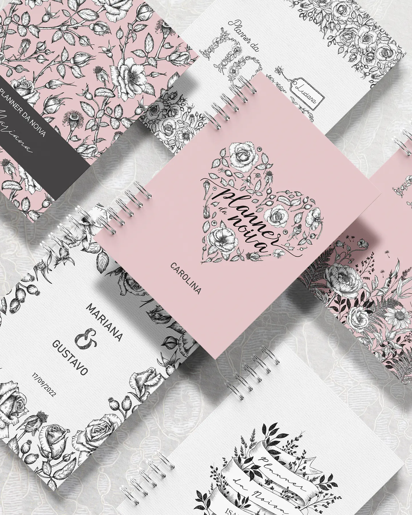 Arquivo Planner da Noiva A5 - BICHO PAPEL 5