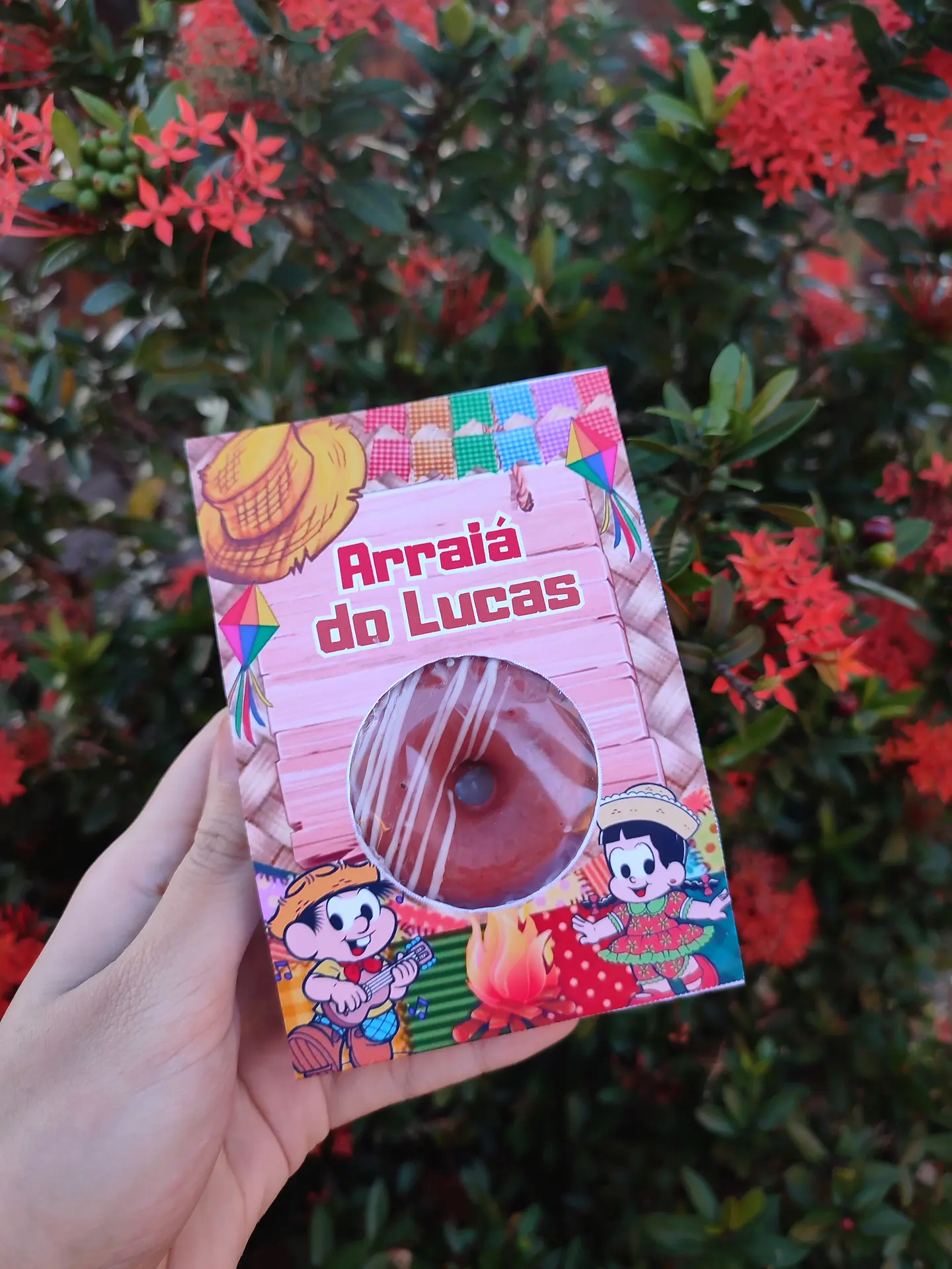 Arquivo Donuts Festa Junina no Canva 2