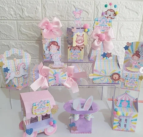 Arquivo de Corte Circo Menina Candy