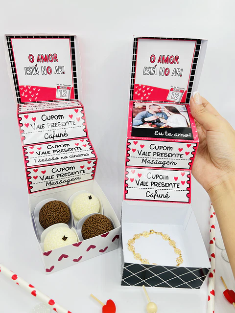 Arquivo Dia dos Namorados Caixa Sanfona de Fotos 