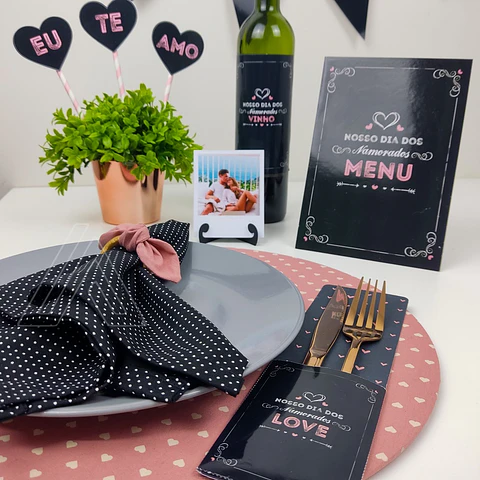 Arquivo Dia dos Namorados Kit Jantar Romântico - VÊ MORAES