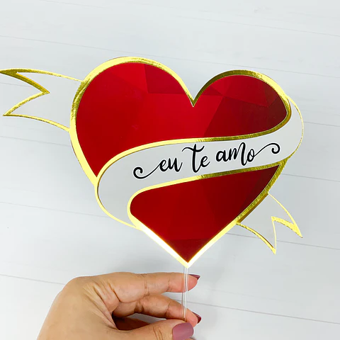 Arquivo de Corte Topo Coração Dia dos Namorados