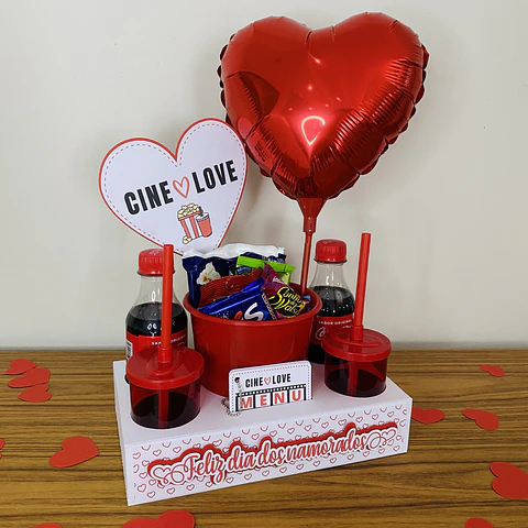 Arquivo de Corte Kit Cineminha Dia dos Namorados