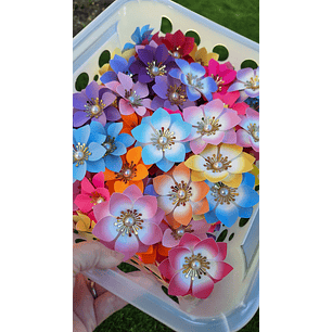 Arquivo de Corte Flor Sakura - Com Pintura Digital